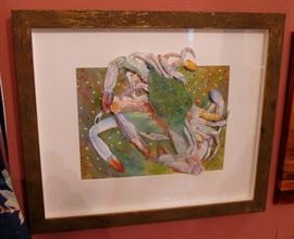 mixed media Bay St. Louis artist signed