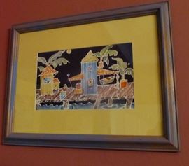 Bay St. Louis artist signed watercolor