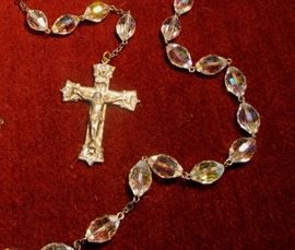Sterling rosary 