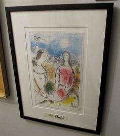 Offset lithograph with certificate of authenticity. 