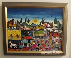 Peruvian  Oil painting 