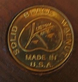 black walnut salad set