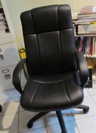 one of 3 high back office chairs