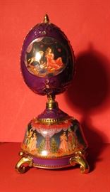 Russian style musical egg