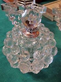 beautiful crystal perfume bottle