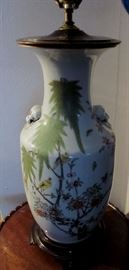 19th. c. Chinese Vase now mounted as a lamp