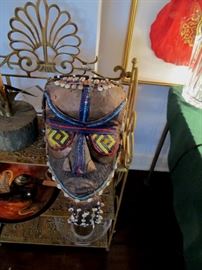 Nigerian tribal mask 