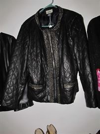 Part of the Huge Collection of ladies famous designer label clothes, St. John, Chico, Neiman Marcus, Saks etc. , purses, shoes, lingerie, etc. only part of it photographed. 