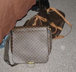 Part of the Huge Collection of ladies famous designer label clothes, St. John, Chico, Neiman Marcus, Saks etc. , purses, shoes, lingerie, etc. only part of it photographed. 