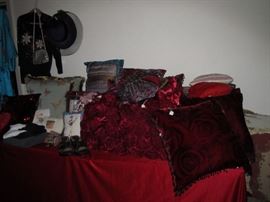 Part of the Huge Collection of ladies famous designer label clothes, St. John, Chico, Neiman Marcus, Saks etc. , purses, shoes, lingerie, etc. only part of it photographed. 