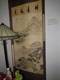 Antique Chinese Scroll Painting  signed, and very well executed 