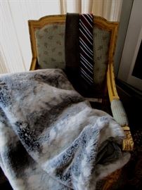 high quality comforter Louis XIV style chair
