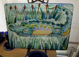 Made in Italy, possibly decorated on the Mississippi   Gulf Coast