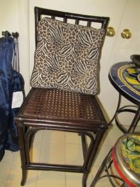 one of two high quality bar stools