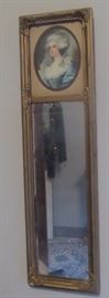 antique trumeau mirror
