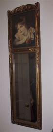 antique trumeau mirror