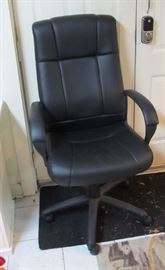 one of 3 high back office chairs
