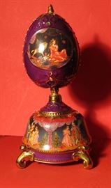 Russian style musical egg