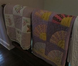 vintage hand made quilts