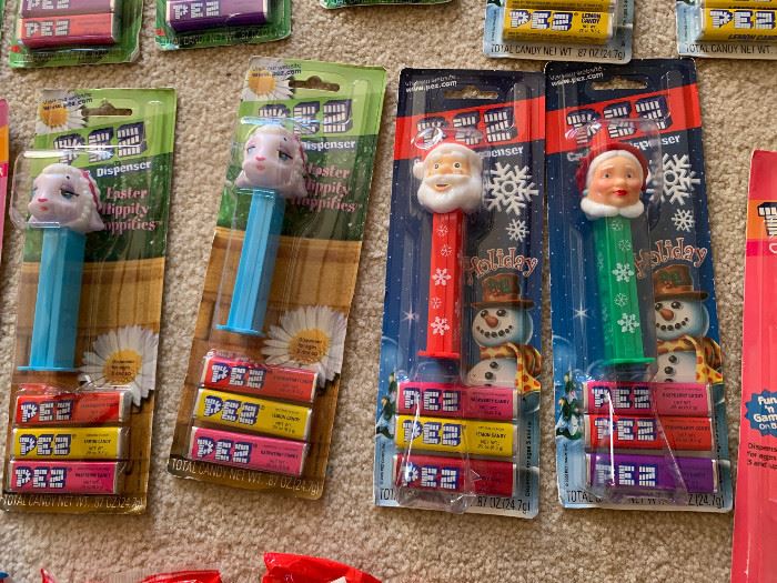 Unopened Pez collectibles