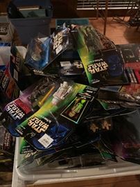 Star Wars, Star Wars, Star Wars....all in original boxes from various eras