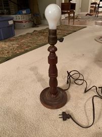 Vintage 1907 Bryant Lamp (plus several others of the same era):  $75.  And it works!