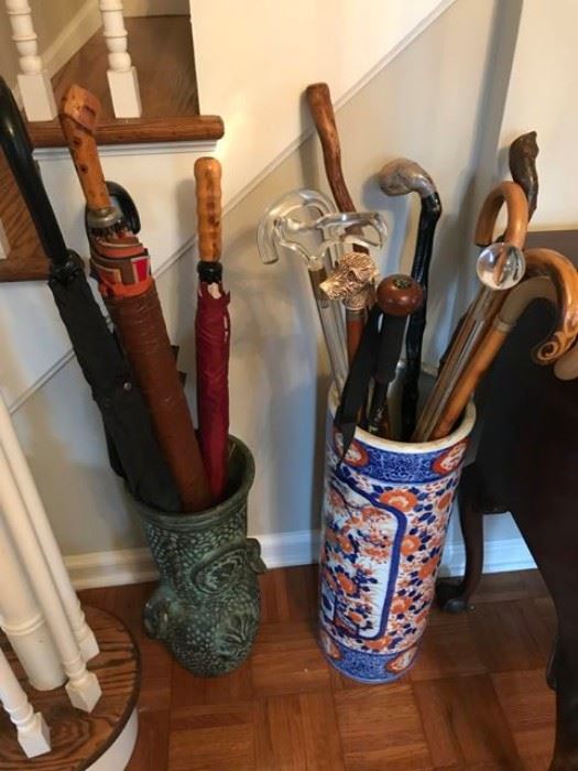 Chinese Umbrella Stand, Canes
