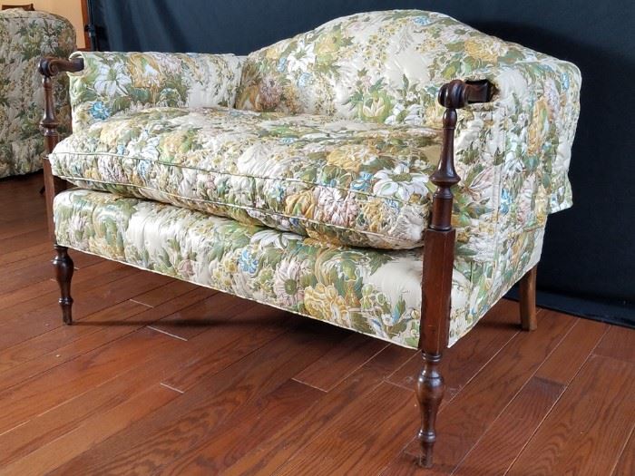 Quilted Feather Loveseat #1 https://ctbids.com/#!/description/share/86791