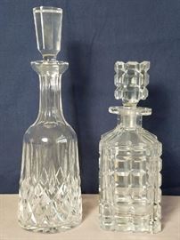 Crystal Liquor Decanters https://ctbids.com/#!/description/share/88884