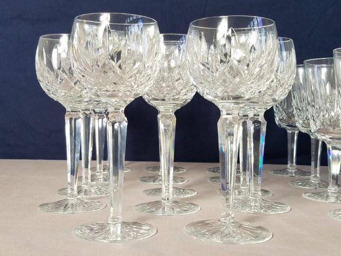 36 Waterford Crystal Glasses https://ctbids.com/#!/description/share/88885