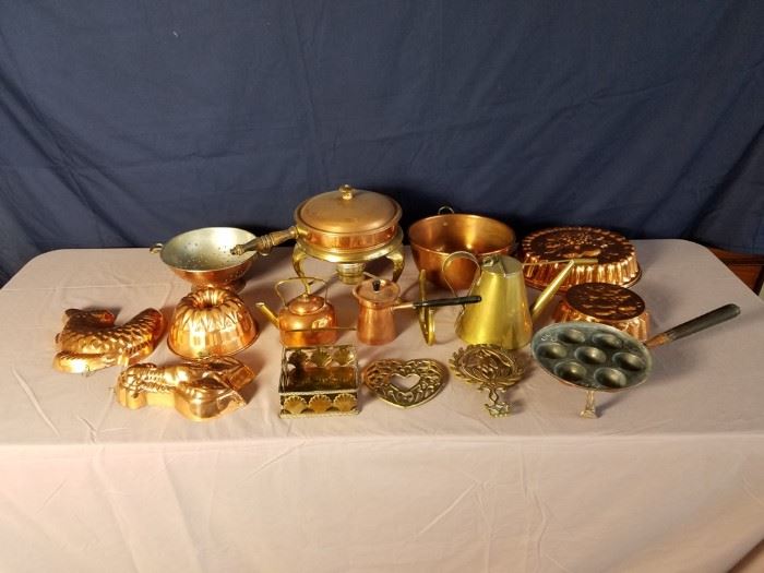 Copper & Brass Kitchenware https://ctbids.com/#!/description/share/89167