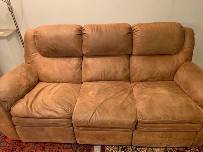 Faux Leather sofas