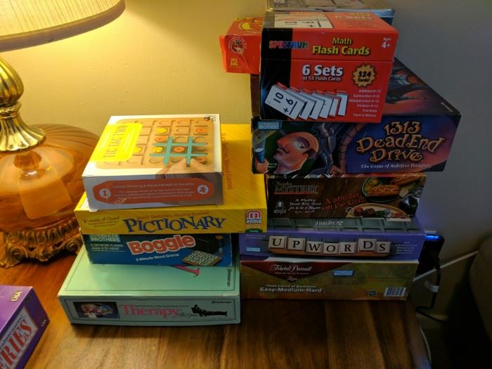 More games. And a lamp.