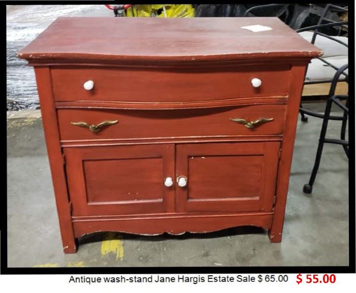 Antique wash stand