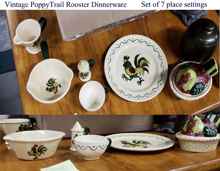 Vintage Poppy Trail Dishware