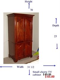 Cherry TV Cabinet