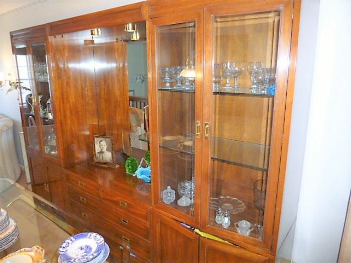 3pc China Hutch - $350 FOR THE ENTIRE UNIT - Line up a friend and a truck, this is literally 10% of original cost and its VERY CLEAN! This price wouldn't even purchase the super thick, glass shelves!