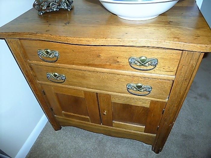 Antique Oak Dry Sink - $100!