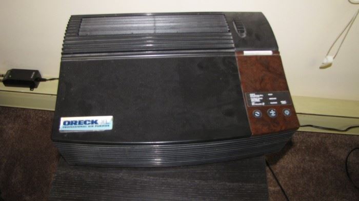 Oreck air purifier.