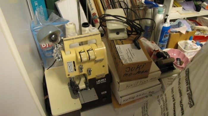 Juki machine and accessories