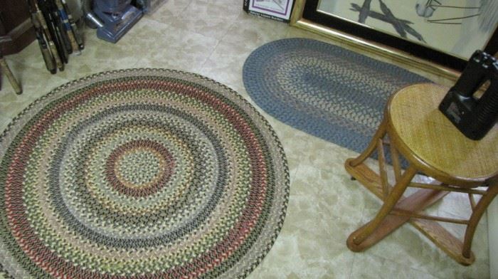 Large selection of rugs.