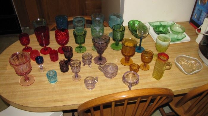More colored glass -
