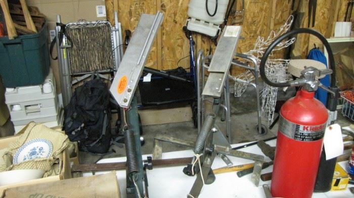 Skeet thrower x 2 - clay targets and more.