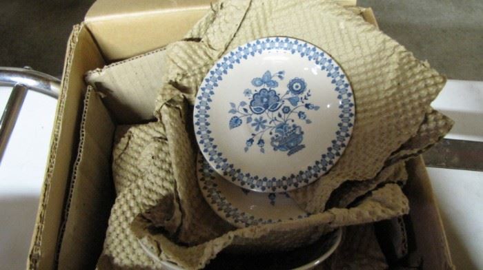 Set of vintage Johnson Brothers china.