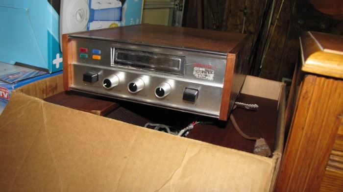 Pioneer / Craig 8 track player & speaker set.