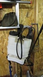 Backpack sprayer