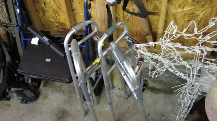 Health care accessories - walkers and more.