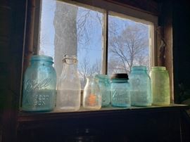 Lots of canning, Atlas, Kerr, Ball jars