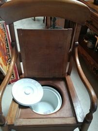 Antique Commode Chair