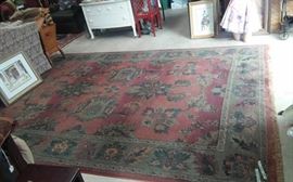 rug red green